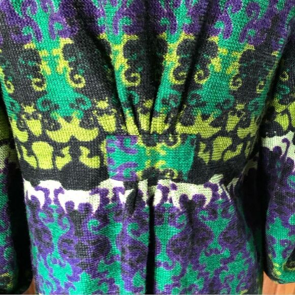 Anthropologie Luii V-Neck Buttons Boho Jacket - M - Picture 9 of 16